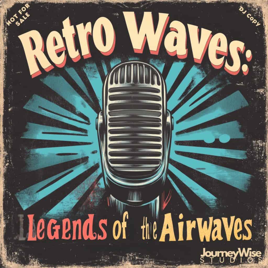 Retro Waves Podcast Cover Art