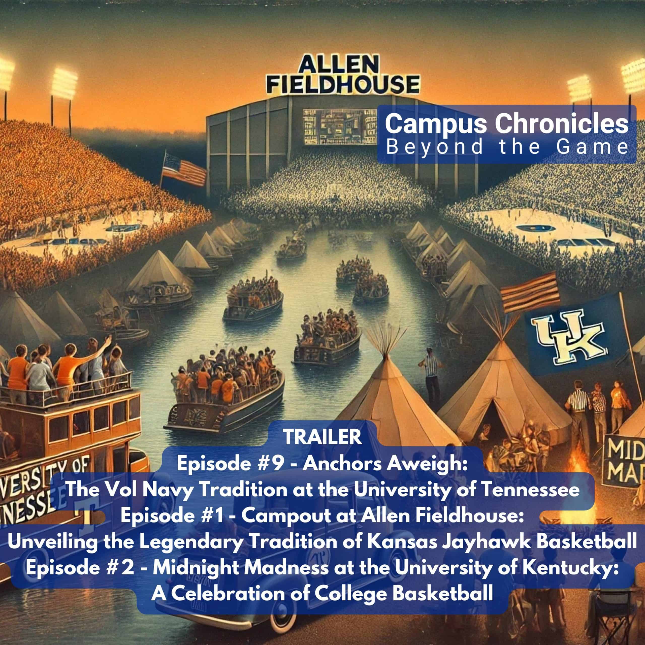 Campus Chronicles trailer vol navy, KU, UK