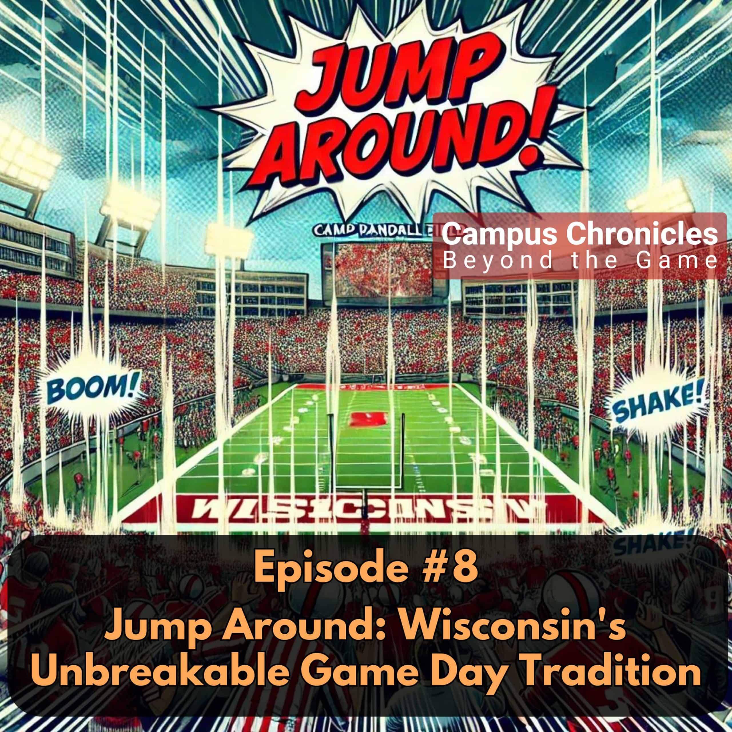 Camp Randall Stadium Jump Around