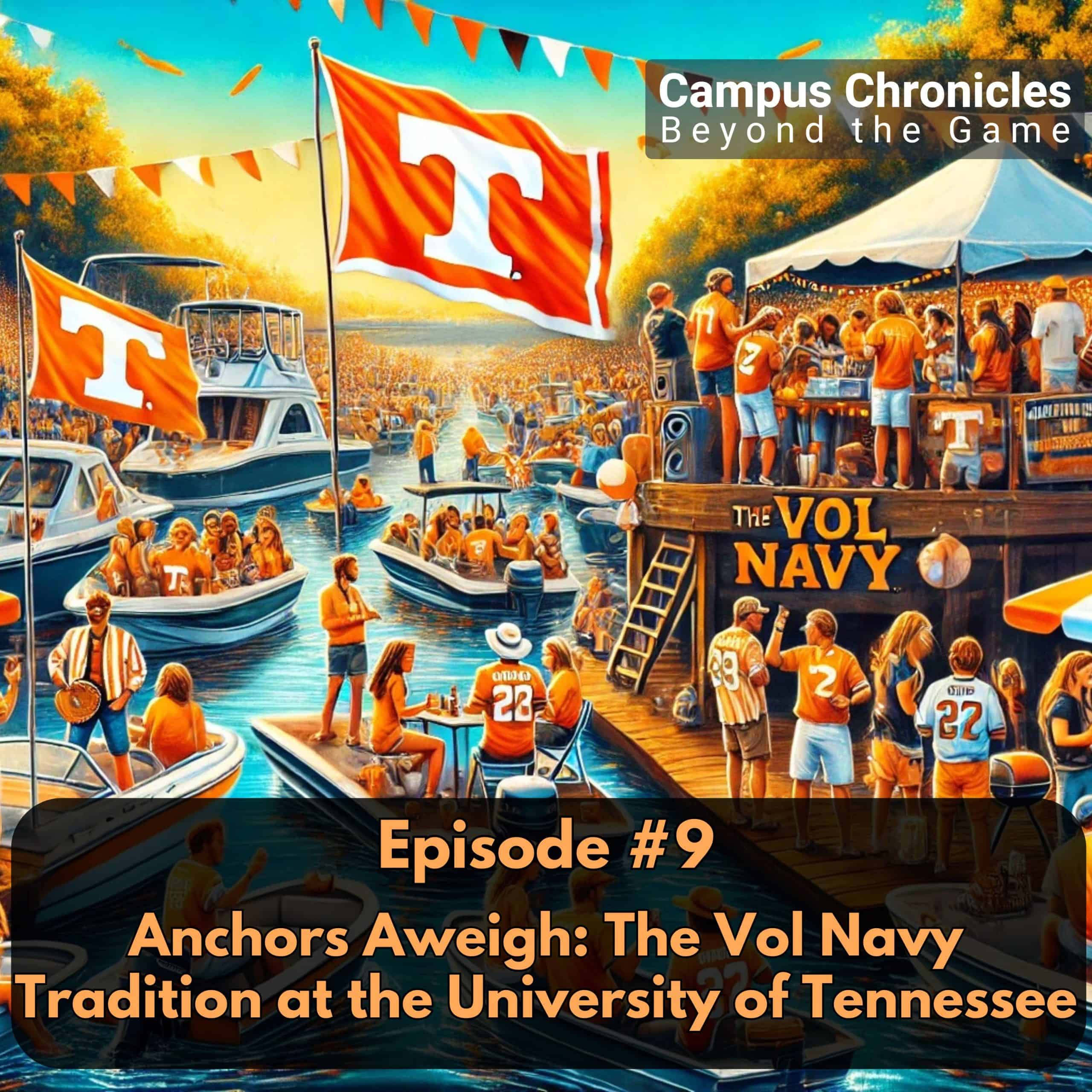 University of Tennessee Vol Navy Tailgating