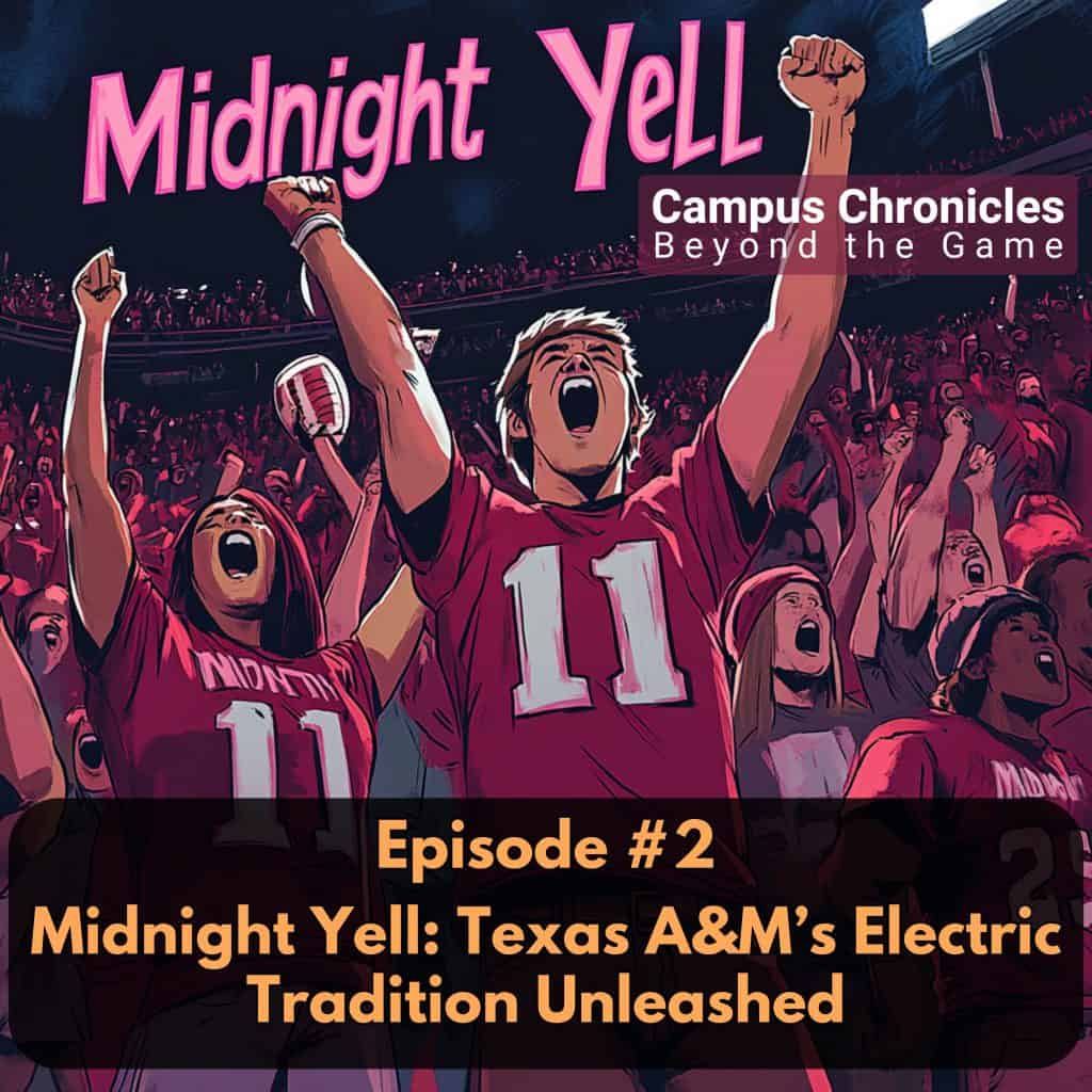 Midnight Yell Podcast Cover Art